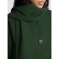 thumbnail image 5 of Free Assembly Women's Faux Wool Jacket with Scarf, Sizes XS-XXL, 5 of 6