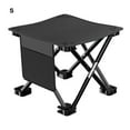 thumbnail image 3 of fastboy Durable Folding Chairs For Hiking And Fishing Trips Foldable Chairs Comfortable Lightweight Compact black Small size, 3 of 6