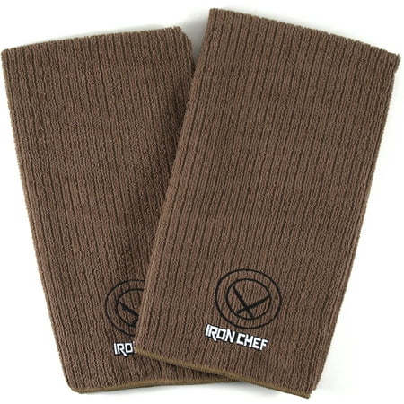 

Iron Chef Chocolate 100% Polyester Kitchen Towel Set of 2
