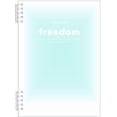thumbnail image 1 of ZOUSSIQI Thickened Gradient Non Irritating Loose Leaf Notebook, Detachable Notebook-Ice Wave Green (B5/Grid) CA919-53921, 1 of 5