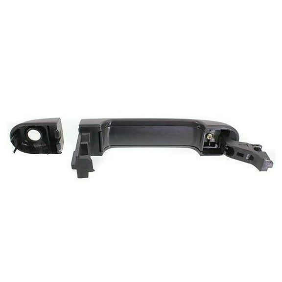 Front Left Driver Outside Outer Door Handle Black For 2007-2012 Nissan Versa LHD