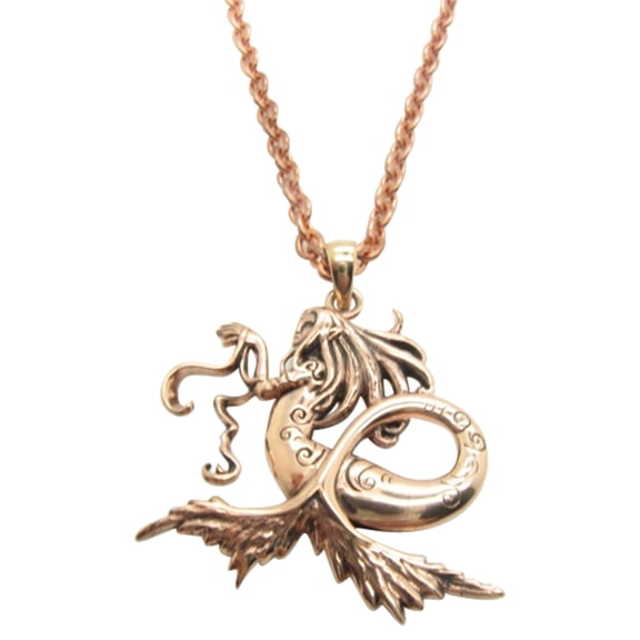 Solid Copper Pendant and Chain Set CTP1664