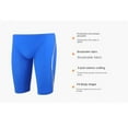 thumbnail image 5 of CNKOO Men‘s Professional Training Racing Swimming Jammer Chlorine Resistant Quick Drying Tights Shorts Racing Swimming Trunks, 5 of 5