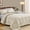 Cream White/Light Grey, variant on Queen Comforter Set 7 Pieces, Reversible Queen Size Bed in a Bag with All Season Soft Comforter, Bedding Sets Includes Comforter, Flat Sheet, Fitted Sheet, Pillowcases & Shams, Hot Pink & Pink