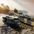 thumbnail image 4 of Dvkptbk Rc Tank, Remote Control Tank for Boys, Tank with Effect Lights Realistic Sounds Battles Tank Toy Great Gift Toy for Christmas Gifts, 4 of 8