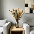 thumbnail image 4 of Decoración de pasto pampa falso con colas de conejo, 38-43 cm, beige, tallos de seda y metal, centro de mesa boho para bodas y hogar, paquete de 1, 4 of 6