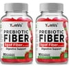 Prebiotic Fiber For Adults & Kids 5G Digestive Aid Fiber Supplement Keto Friendly Prebiotic Fiber Supplement For Women & Men No Sugar Added (90 Count) Pack Of 2…