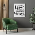 thumbnail image 3 of Scripture Walls Faithful In Prayer Romans 12:12 Bold Bible Verse Canvas Christian Wall Art Ready to Hang Unframed, 3 of 12