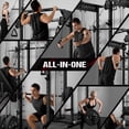 thumbnail image 3 of ALLVIATE Smith Machine,2000LBS All-in-One Squat Rack with Smith Bar and Attachments, Multi-Function Power Cage with Dual Pulley Cable Crossover System,Workout Machine for Home Gym, 3 of 10