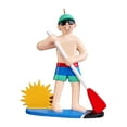 thumbnail image 6 of Personalized Beach Ornament 2024 Beach Boy Paddle Board Gift 1 Count - Custom Ornaments by Elves, 6 of 10