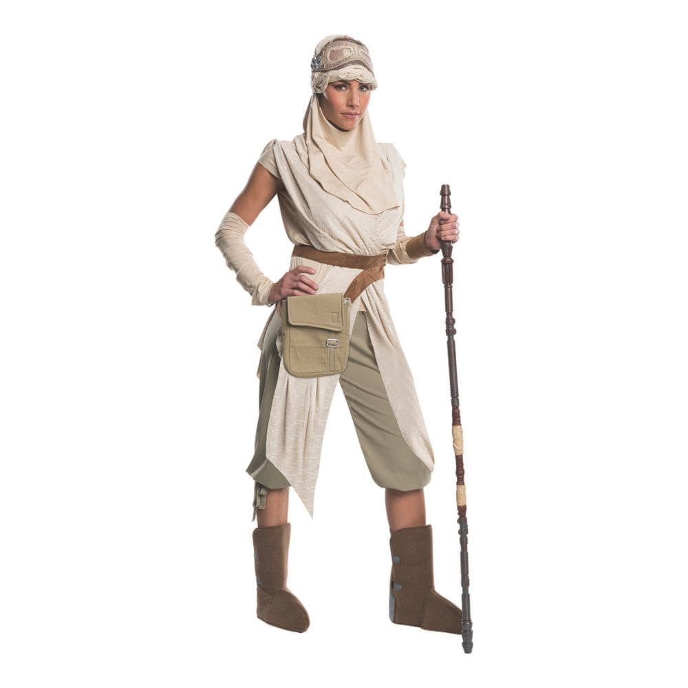 Halloween Star Wars Rey Dress Cosplay Costume Force Awakens Free Shipping 