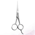 thumbnail image 2 of Stainless Steel Beard Scissors Hairdressing Scissors Practical Beard Care Accessory for Men Male (Silver), 2 of 4