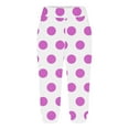 thumbnail image 4 of Yuzhih Womens Capri Pants 2024 Fashion Print Cinch Bottom Workout Pants Elastic Waist Soft Lounge Pajams Pants, 4 of 6