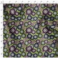 thumbnail image 4 of Soimoi Green Rayon Fabric Artistic Floral Decor Fabric Printed Yard 56 Inch Wide, 4 of 5