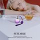 thumbnail image 4 of unbranded Botella Vintage De Vidrio Morado Para Fragancias Y Con Spray Y, 4 of 6