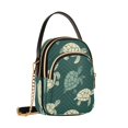 thumbnail image 2 of Shoulder Handbag Women's Crossbody Handbags 5.91x3.15x8.27 Inch Bank Card Bag Cash Bag Key Bag Green Turtle, 2 of 7