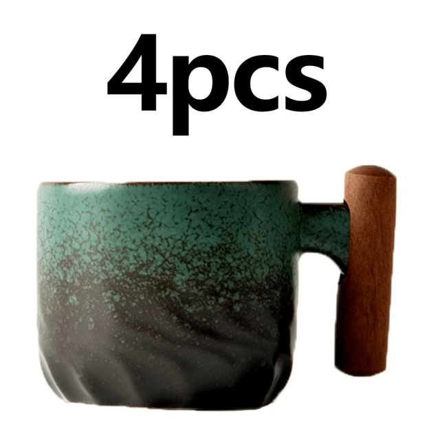 DEBGFS 4Pcs Espresso Cups Espresso Cups Set Of 4 Double Espresso Cups Gradient Green,gradientgreen