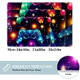 thumbnail image 2 of Game Controller Polyester Non-Slip Machine Washable Floor Rug, for Office, Chair Rugs Included, 2 of 6