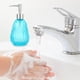 thumbnail image 4 of CaiYueKe Premium Glass Soap Dispenser Refillable, Hand Soap Dispenser for Bathroom Kitchen Sink, Elegant Pump Bottle for Liquid Soap, Shower Gel, Shampoo, Lotion, Dish Soap, Modern Decor, 4 of 7