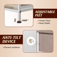 thumbnail image 5 of GALAXHERO 8 Drawer Fabric Dresser for Bedroom, Storage Bins Chest of Drawer for Closet, Living Room, Hallway, Greige, 5 of 7