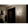 thumbnail image 4 of Kichler Swiss Passport Contemporary 1 Light Brushed Nickel Wall Sconce with Etched Glass, 4 of 7