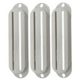 thumbnail image 1 of QualitChoice Electric Guitar Accessories Replacement Parts Dual Rails Pickup Cover Gift Set Of 3 For Guitar Lovers MaterialPlastic White, 1 of 6