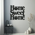 thumbnail image 3 of LaModaHome Exclusive Home Sweet Home Paw Lettering Metal Wall Decor – Durable & Artistic Metal Wall Art for Home and Office Decor, Perfect for Any Interior Design Aesthetic, 3 of 5