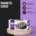 thumbnail image 2 of Tradeopia Classiques Magnétiques – Jeu Classique d’Échecs Magnétiques Pliable de 8 Pouces, 2 of 7
