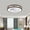 Brown, White, variant on Enclosed Ceiling Fan Lights 23 Inch Ceiling Fan for Bedroom LED with Remote 3-Color