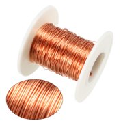 0.41mm Dia Magnet Wire Enameled Copper Wire Winding Coil 49.2' Length