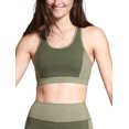 thumbnail image 2 of Bass Outdoor Women's Benton Po Back Pocket Sports Bra Green Size Medium, 2 of 3