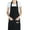 Black, variant on Apron For Men and Women Kitchen Cooking Canvas Aprons with Pockets
