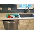 thumbnail image 3 of Snowman with Border Collie Dish Drying Mat, 3 of 7