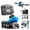 Blue, variant on Drone with Screen Remote Control, Brushless Motor, 1080P HD Camera - Altitude Hold, 360° Obstacle Avoidance, Gesture Control, 3 Speed Modes, 18 Min Flight, Includes Storage Card & Carry Case
