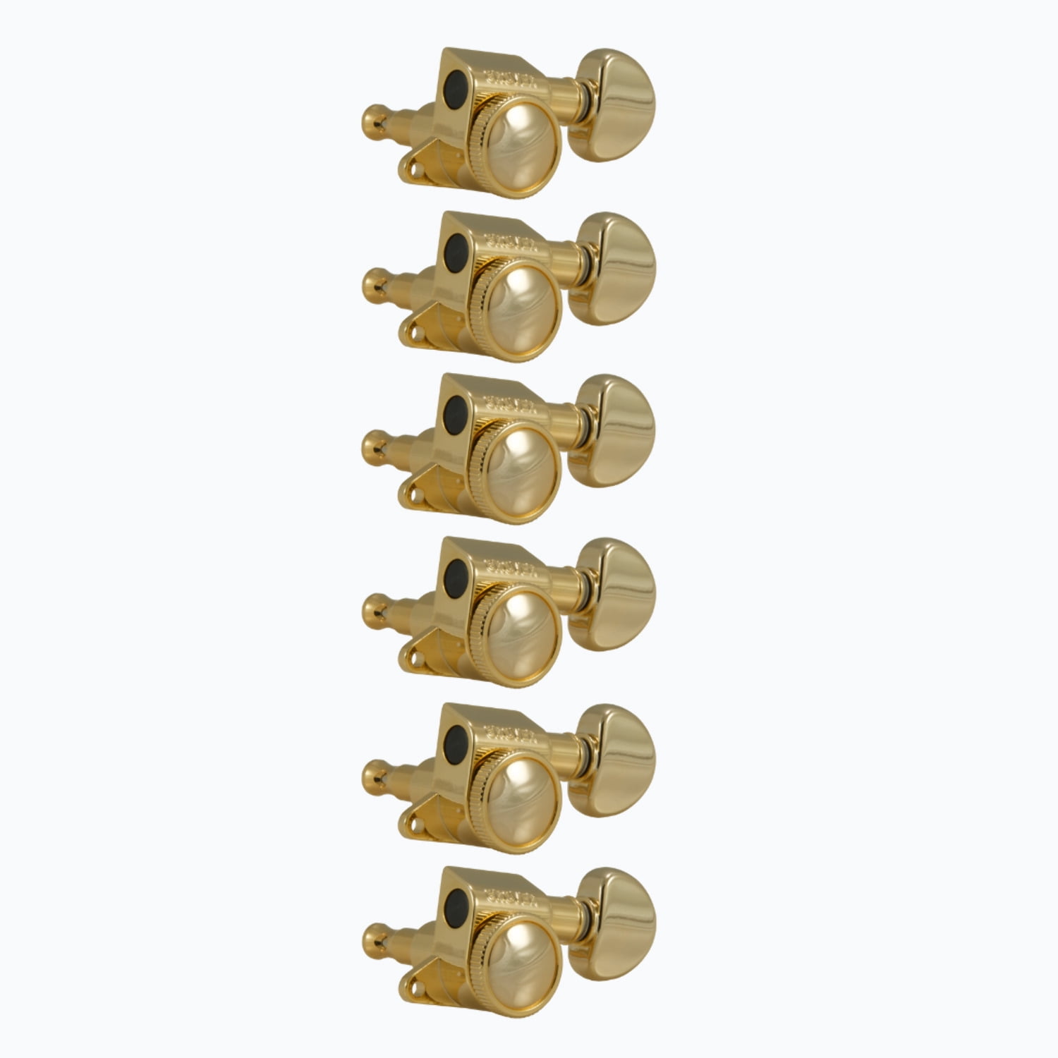 Allparts TK-7926 Grover 505 Series 6-in-line Locking Tuners, Gold 505G6
