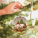 thumbnail image 4 of 1 pegatina navideña/Colgantes para colgar en el árbol de Navidad, decoración exquisita para el hogar, casas de campo y fiestas., 4 of 4