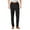 Black, variant on Haggar Men's Cool 18® Solid Flat Front Pant Classic Fit 41114529498