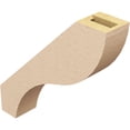 thumbnail image 5 of Ekena Millwork 3"W x 14"D x 14"H Geneva Rough Cedar Woodgrain TimberThane Knee Brace, Primed, 5 of 6