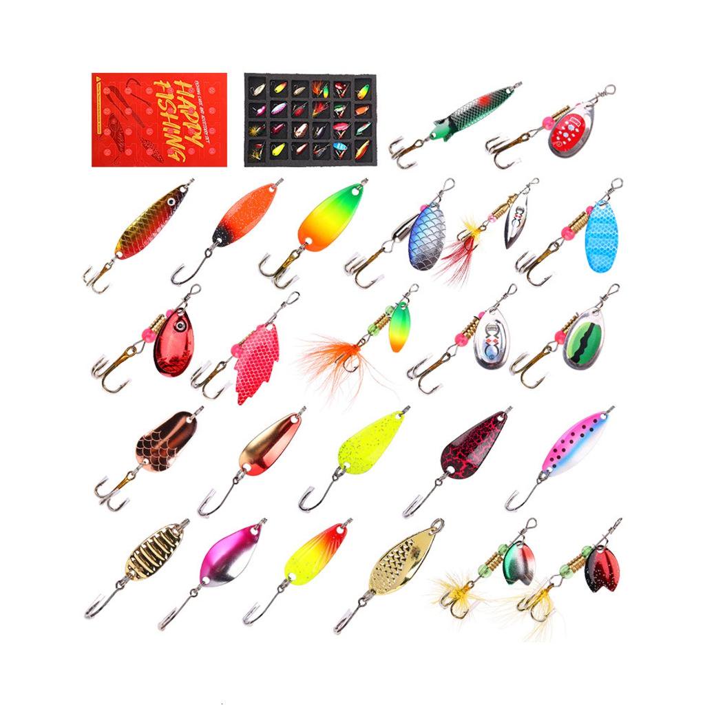 Fishing Tackle Casting Jigs Sinking Fishing Baits Metal Cast Jigging Spoon Lures Spinnerbait with Hook Spinner Baits