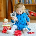 thumbnail image 4 of Uscallm Cat Stress ReliefToyHands Up Kneading Plush Simulation Cat Lover Gift Desk Fidget Sensory Anxiety Relief, 4 of 5