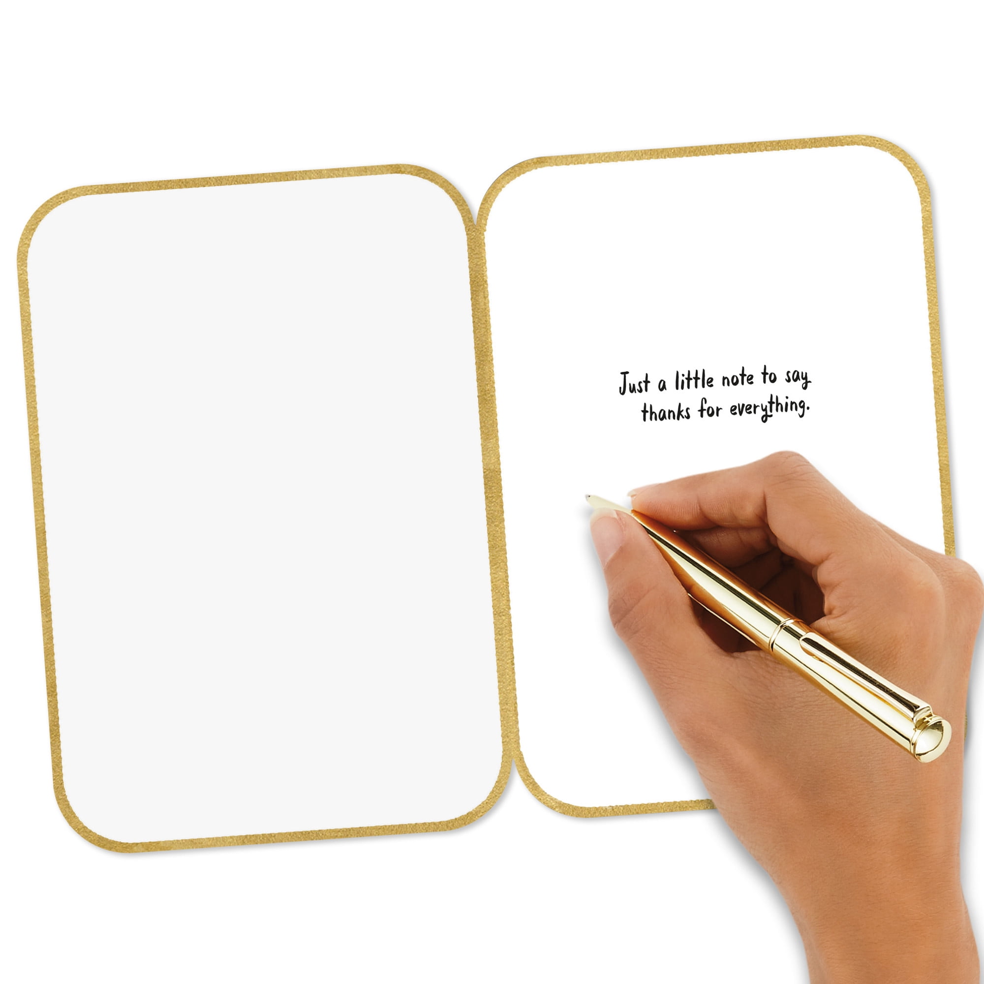 Hallmark Thank You Card (Just a Little Note)