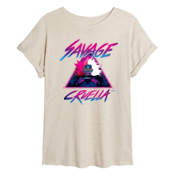 Disney Villains - Cruella Savage - Women's Oversized T-Shirt