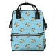 thumbnail image 1 of Disketp Sea Turtle Mochila de Pañales de Gran Capacidad con Múltiples Bolsillos, Mochila de Viaje Multifuncional para Bebé, Unisex, Moderna y Resistente, 1 of 6