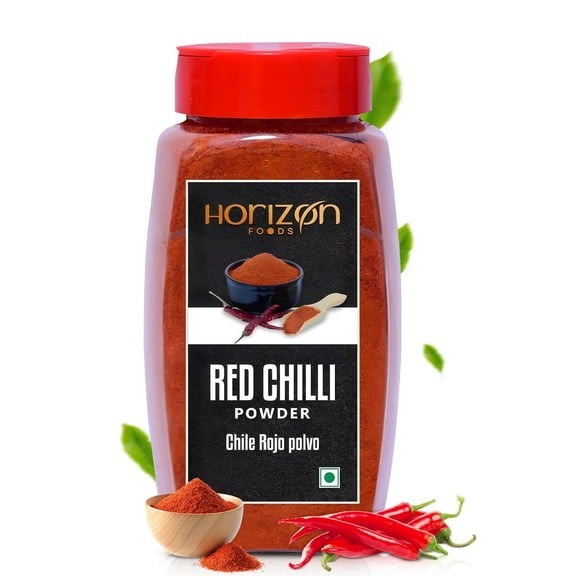 Horizon Foods Premium Red Chili Powder 100g – Indian spice blend for tikka masala, Mexican oregano, guajillo, ancho chili. Perfect seasoning for curries, sauces, veggies & more.