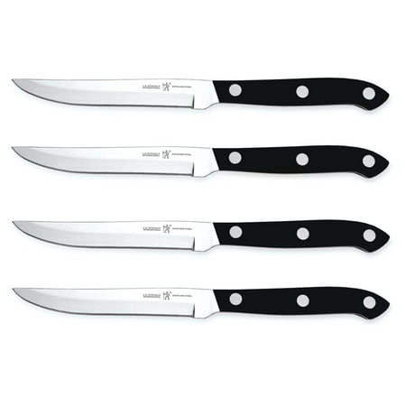 J.A. HENCKELS INTERNATIONAL Prime 4-pc Steak Knife Set, Set of 4 high-quality steak knives with micro-serrated edges that never require sharpening By ZWILLING JA