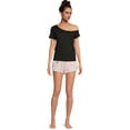 thumbnail image 3 of Celebrity Pink Junior's Fleece Sleep Short, Sizes XS- 3X, 3 of 6