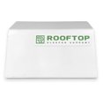 4 Pack 6" PreCut PVC Rooftop Pipe Support Roof Conduit Support