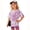 Purple, variant on Girls Outfits Size 9-10Y Tie Dye Heart Print Short Sleeve Crewneck Top and Solid Shorts 2 Piece Girls Clothes