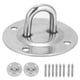thumbnail image 3 of Ganchos de suspensión para techo anclaje de montaje de acero inoxidable y gancho de hebilla para techo disco fijo para hamaca de Yoga gancho oscilante ANGGREK Otros, 3 of 8