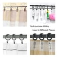 thumbnail image 5 of 30 Pack Curtain Clips Rings Strong Metal Drapery Shower Curtain Ring with Clips Rustproof 1.5" Interior Dia Bronze Tone, 5 of 7